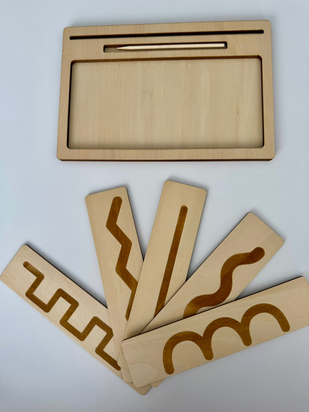 Pre-writing Wooden Sand Tray