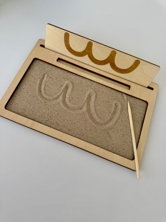 Pre-writing Wooden Sand Tray