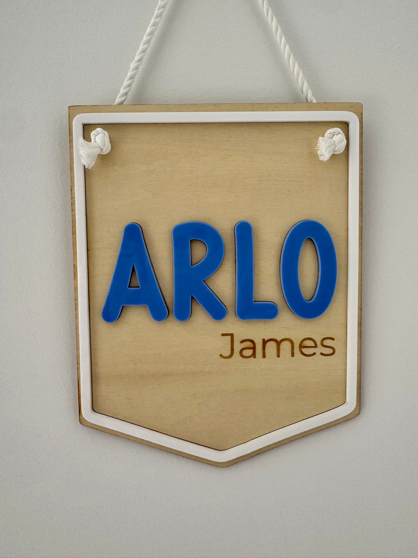 The Keepsake Name Sign