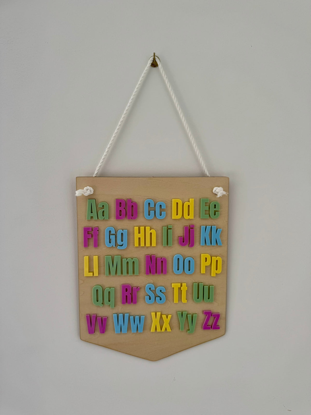 Alphabet Discovery Board - Raised acrylic