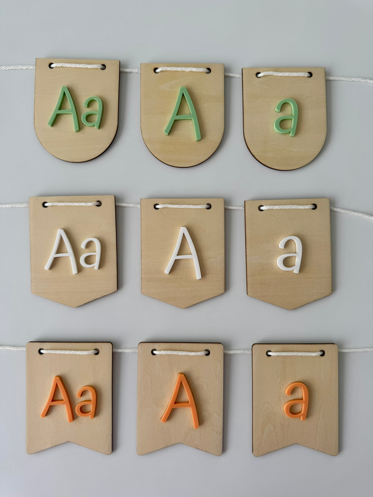 Personalised Bunting - Raised Acrylic