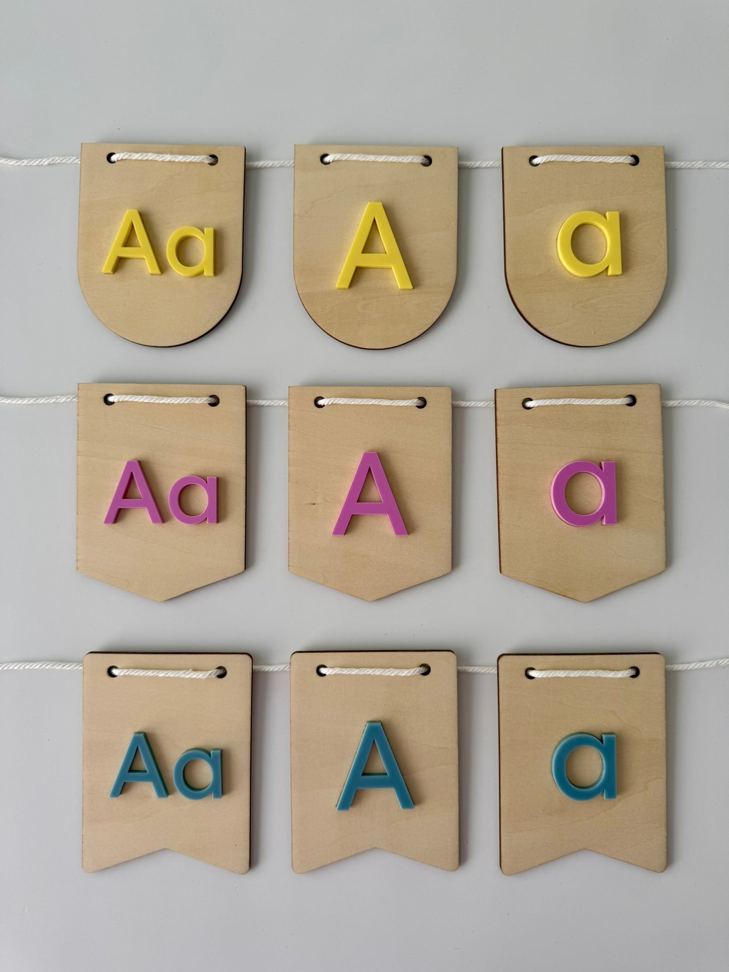 Personalised Bunting - Raised Acrylic