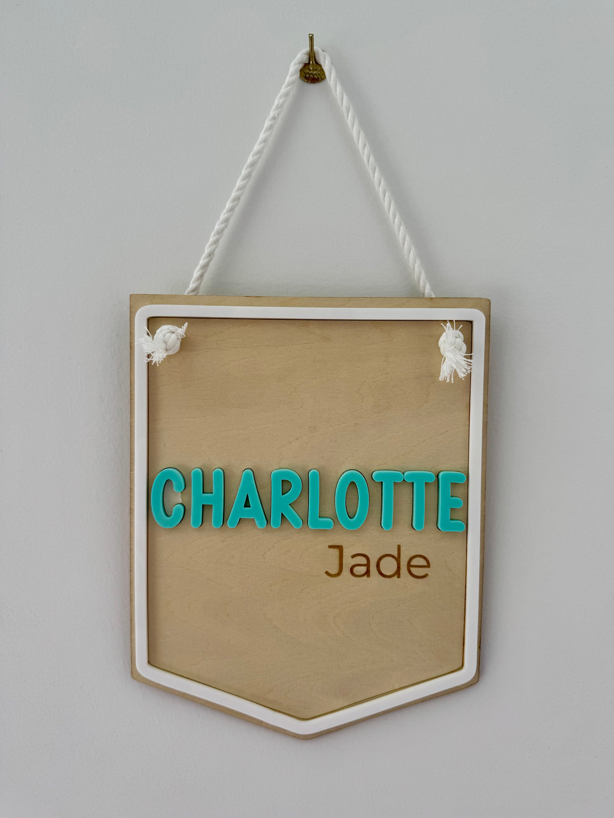 The Keepsake Name Sign
