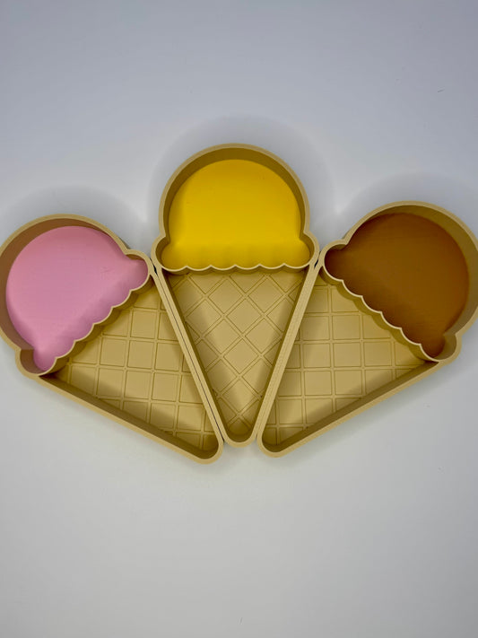 Ice Cream Sensory Tray